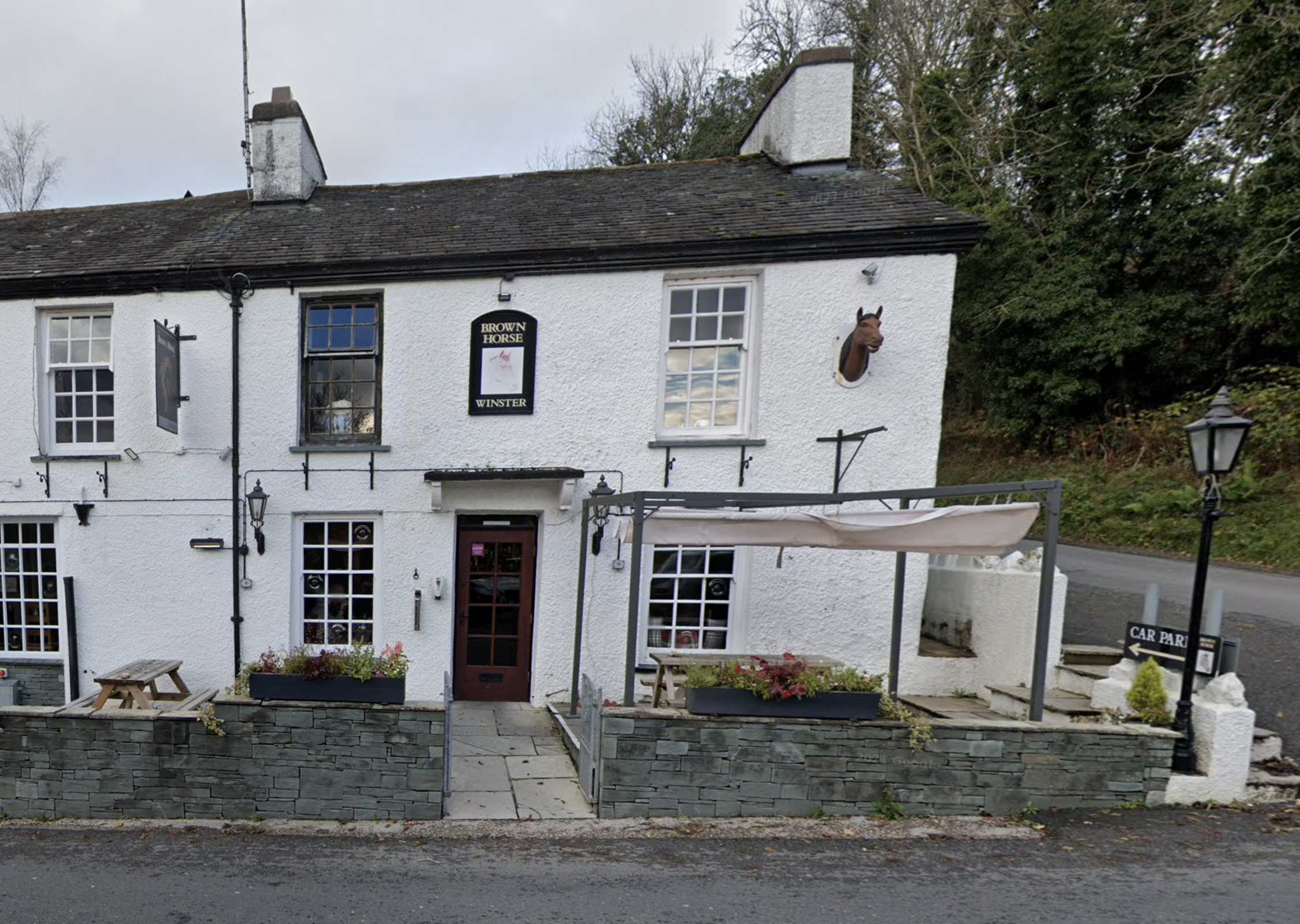 The Brown Horse Inn in Winster