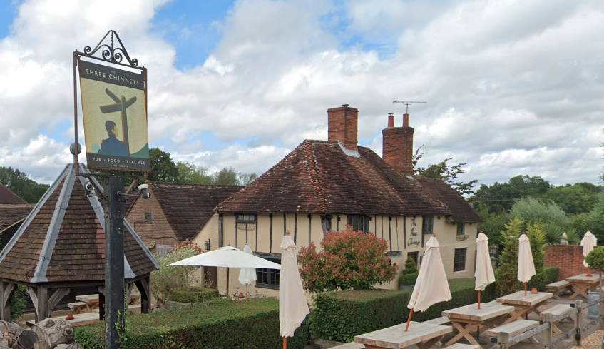 The Three Chimneys Inn in Biddenden