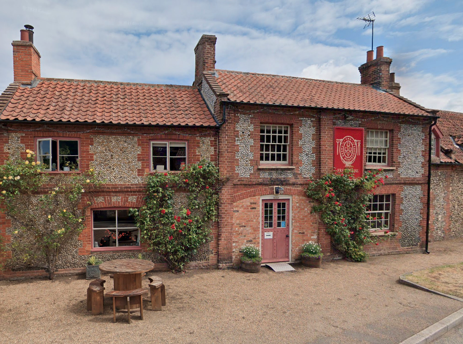 The Three Horseshoes in Warham